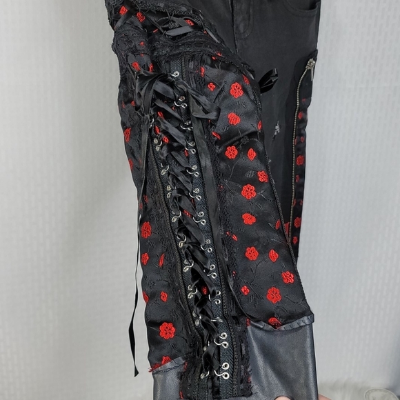 Wet Seal Premium denim upcycled with Tripp details - Picture 5 of 8